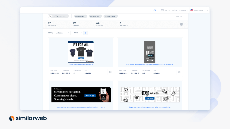 Washington Post advertisement