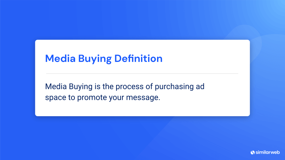 Forbes’ definition of media buying.