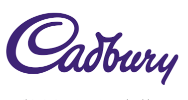 Cadbury brand logo.
