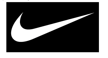 Nike brand logo.
