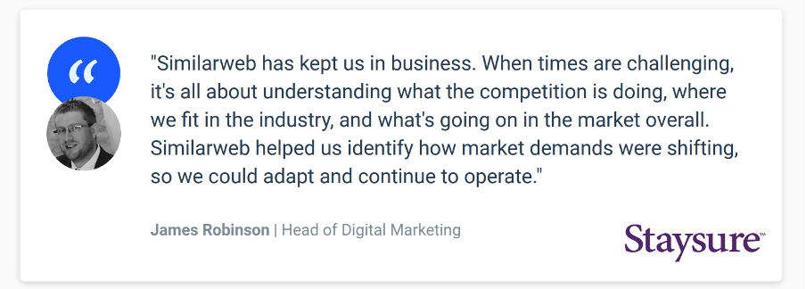 Staysure identified a new product opportunity for its business