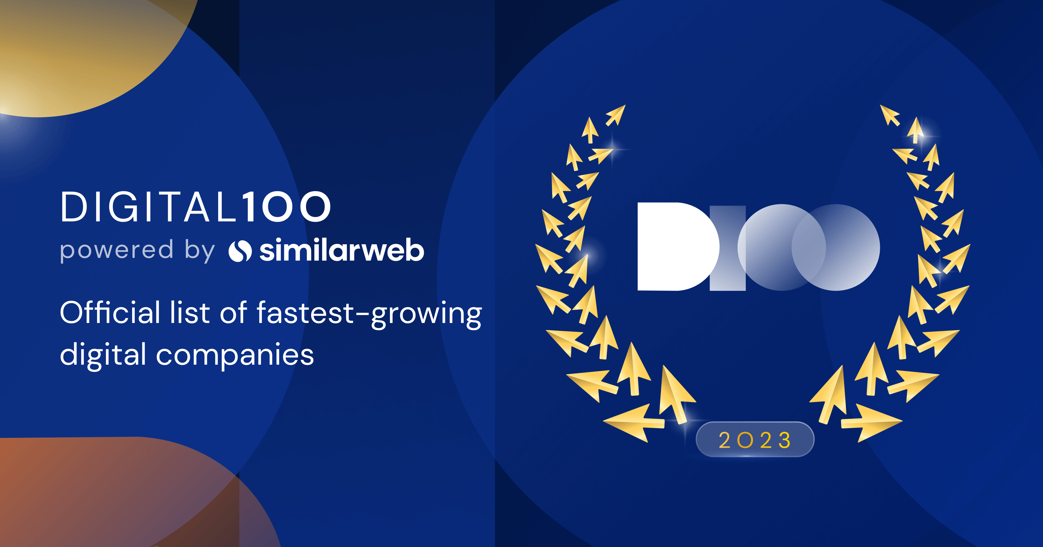 The Digital 100 in Infographics FastestGrowing Websites Similarweb