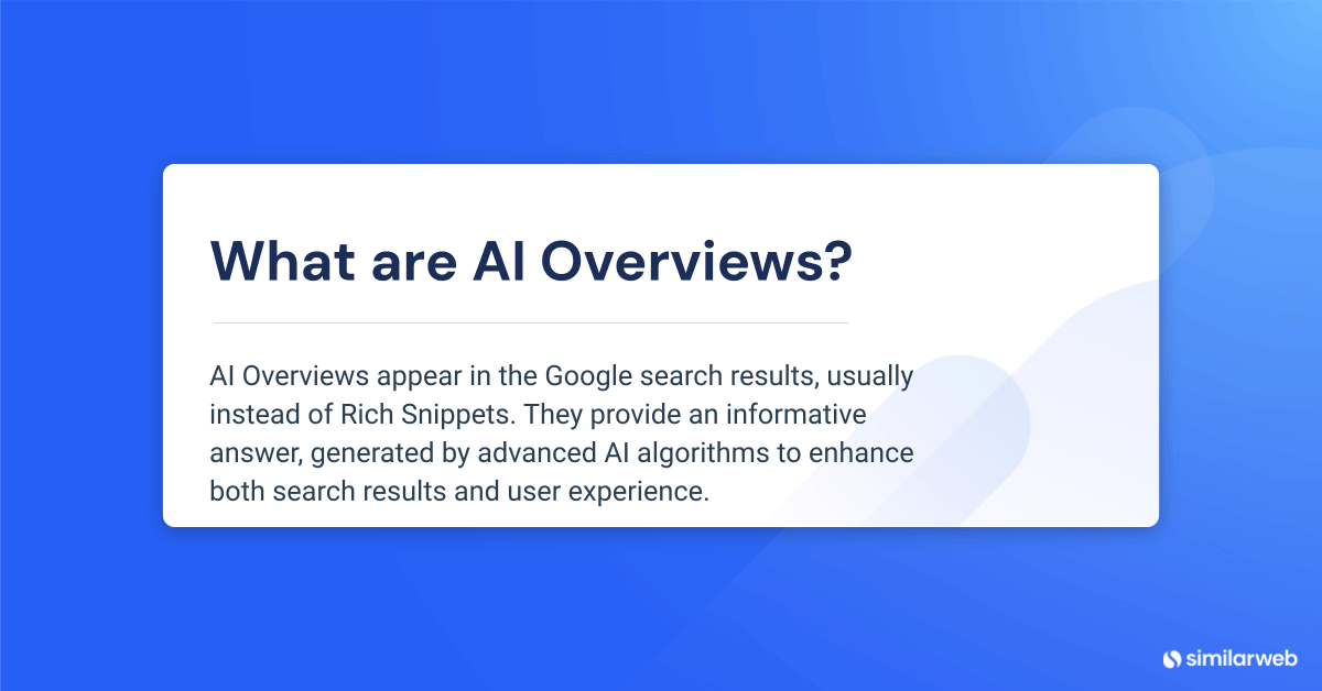 What are AI Overviews?