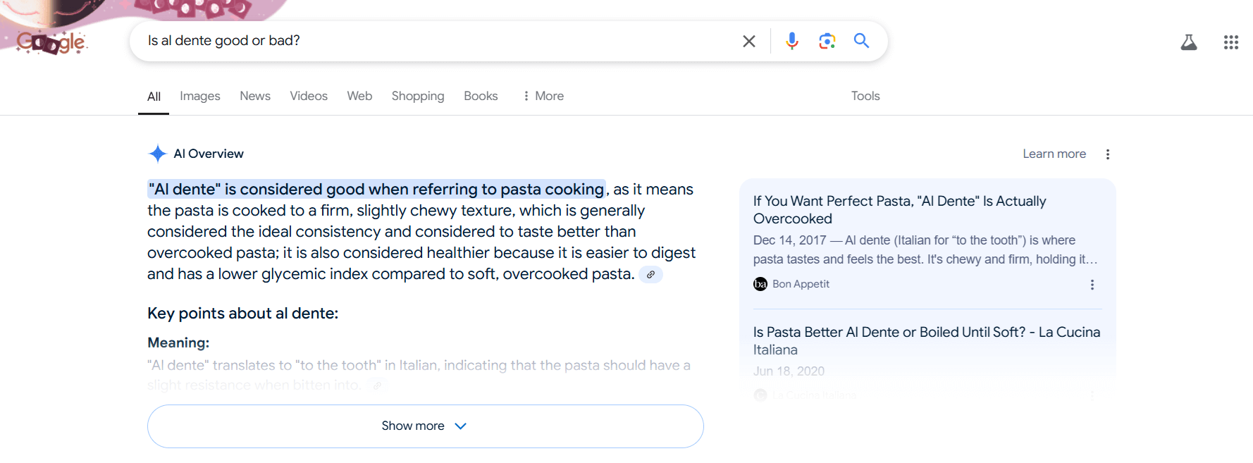What do Google AI Overviews look like? 