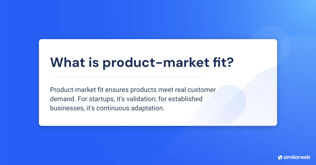 product-market fit definition