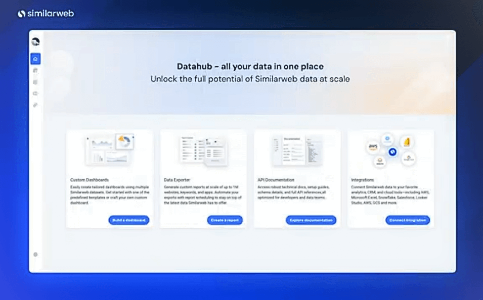 Datahub screenshot