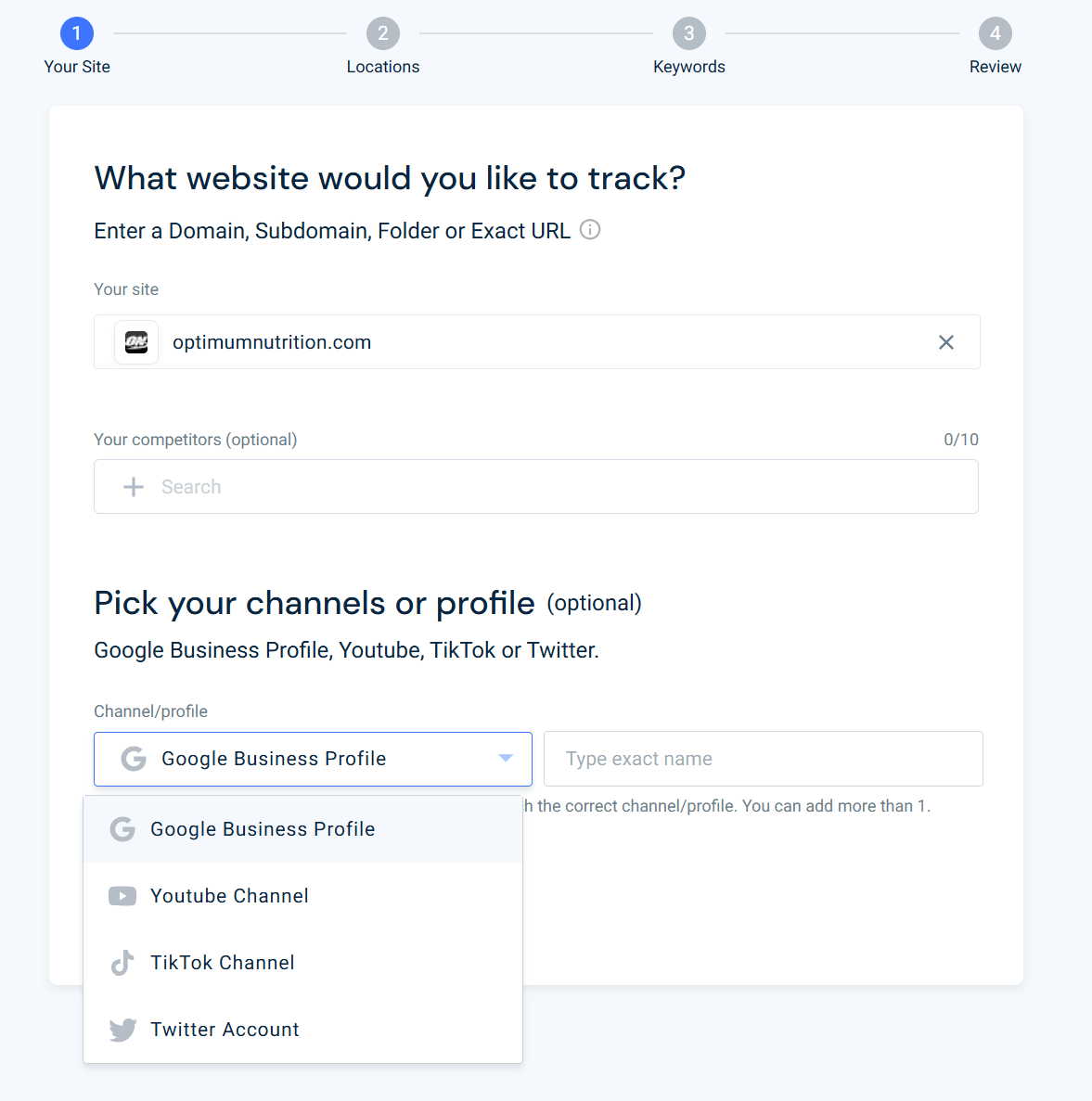 Organic marketing strategy