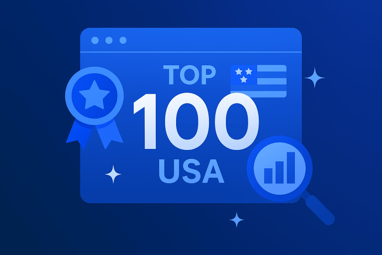 The Top 100 Most Visited Websites in the USA (October 2025)