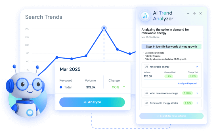 AI Trend Analyzer: descubra o que está por trás das mudanças no comportamento de busca