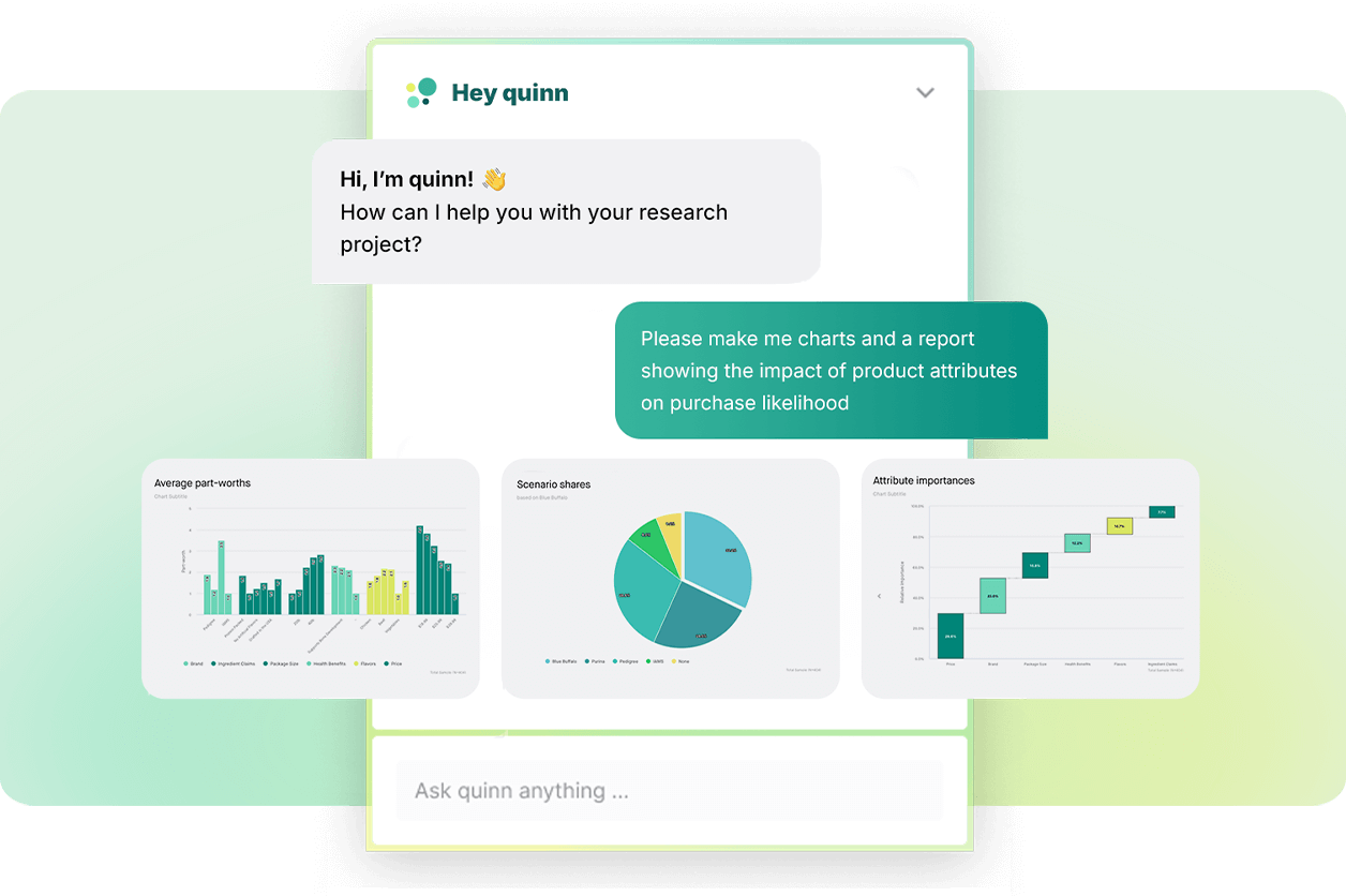 Quinn - Quantilope AI co pilot