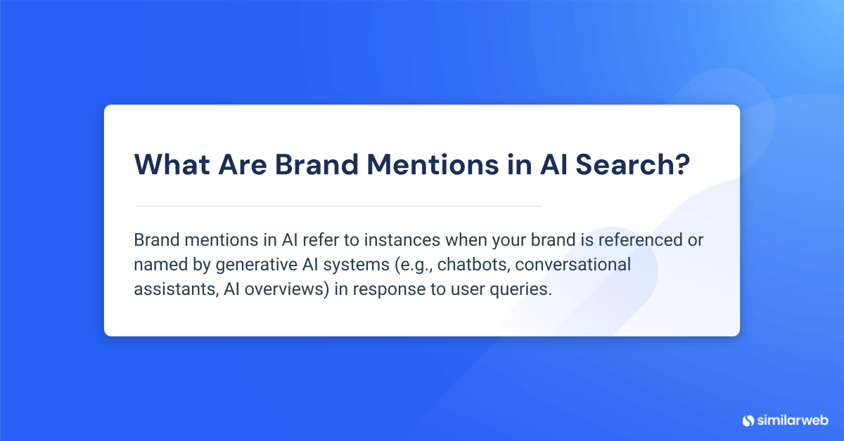 What Are Brand Mentions in AI Search?