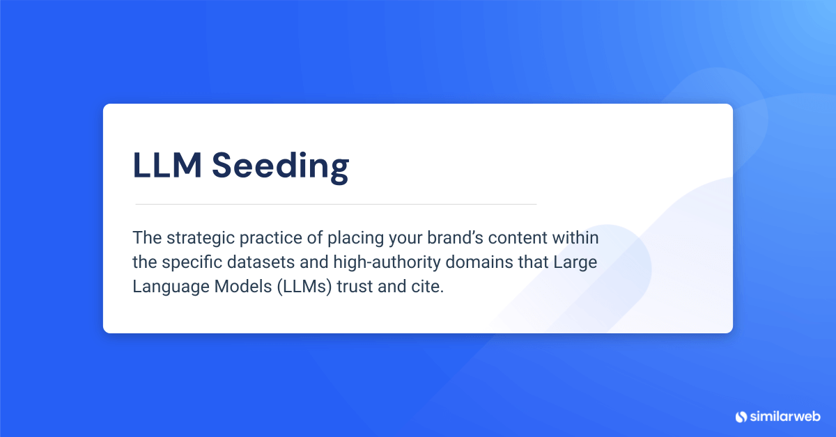 LLM seeding definition