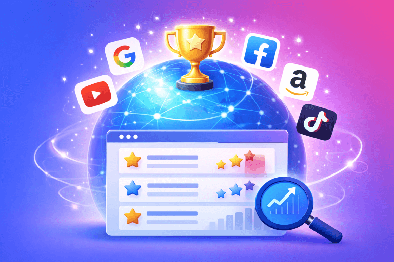 The Top 100 Most Visited Websites in the World (December 2025)