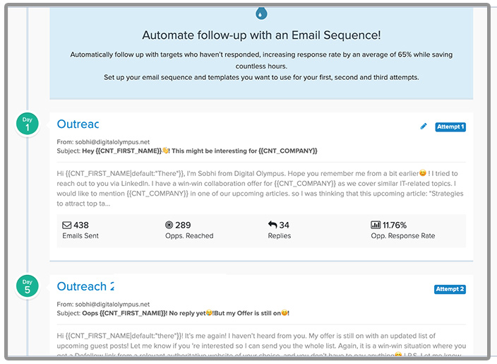 Email automation
