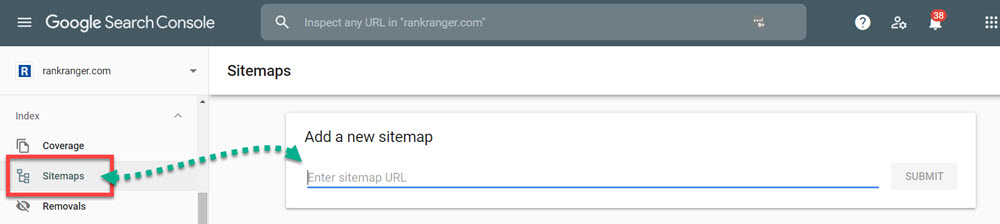 Search Console - Sitemaps