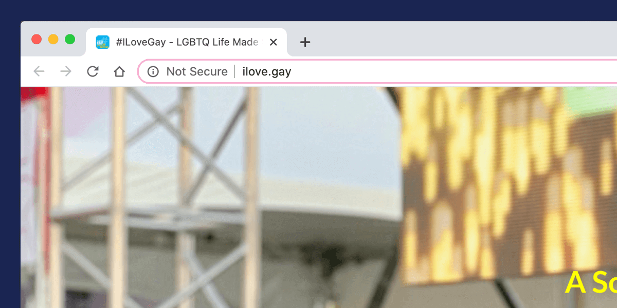 example for a .Gay domain
