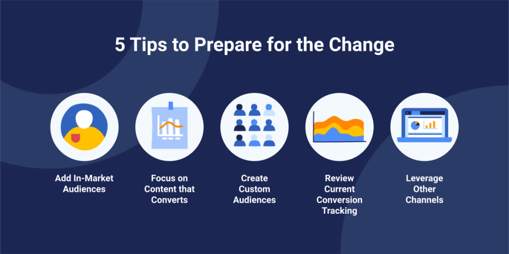 5 tips to prepare for the upcoming changes graphic