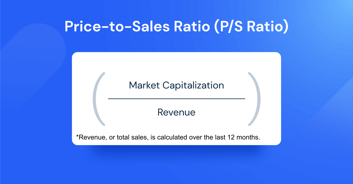 Price-to-sales Ratio (P/S Ratio)