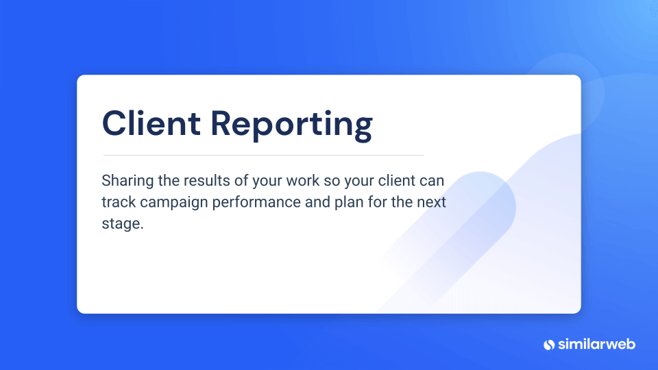 client reporting definition