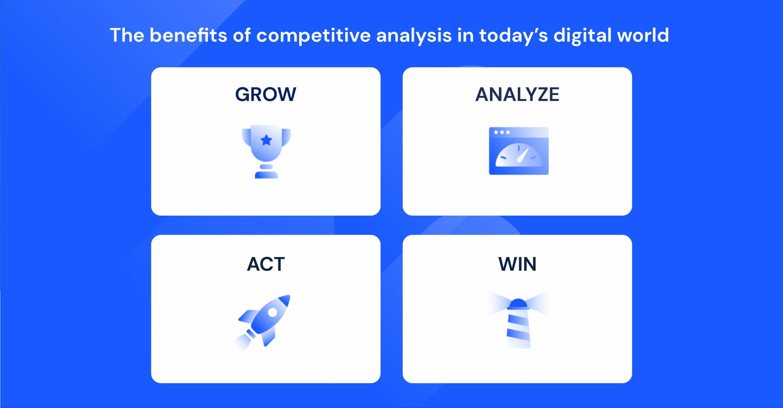 The benefits of competitive analysis in today's digital world