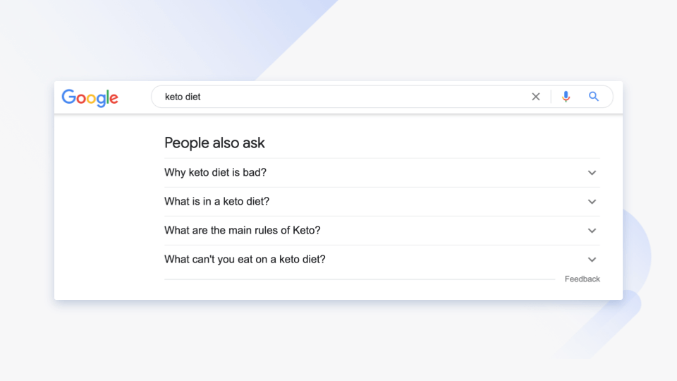 people also ask feature google