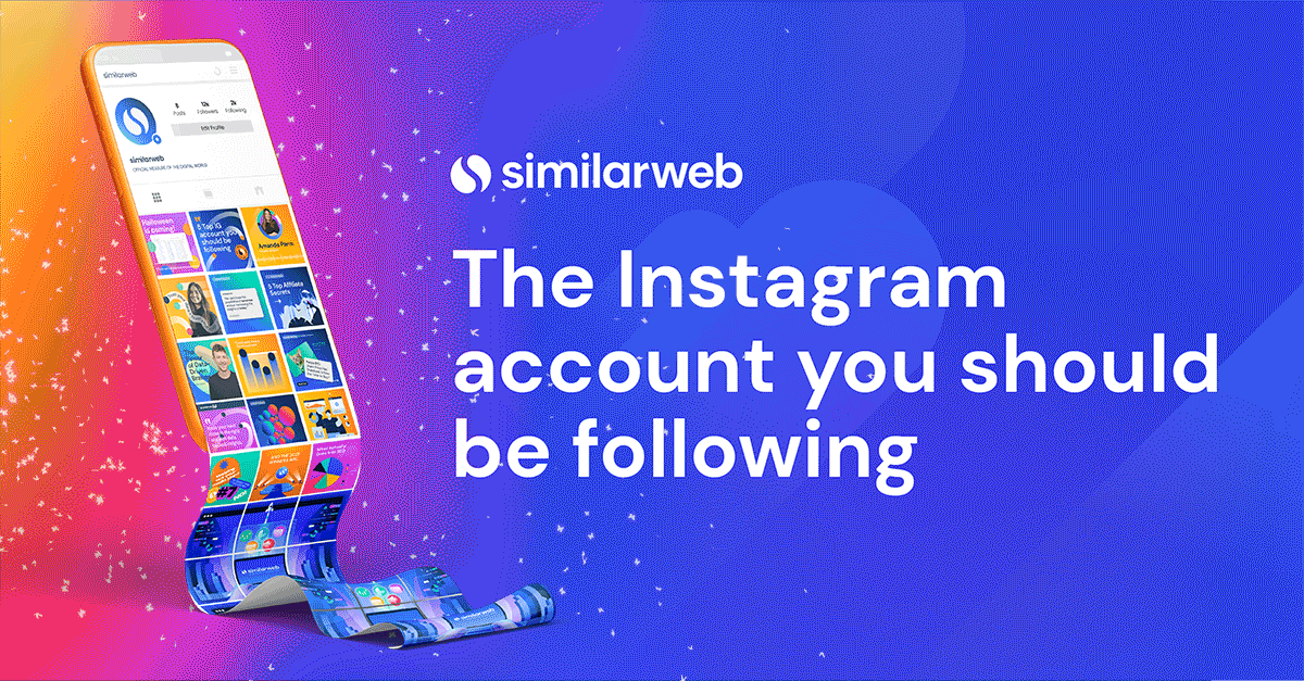 Similarweb Instagram account.