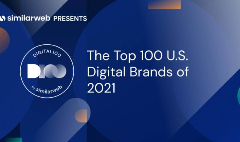 Similarweb Presents the Top 100 U.S. Digital Brands of 2021