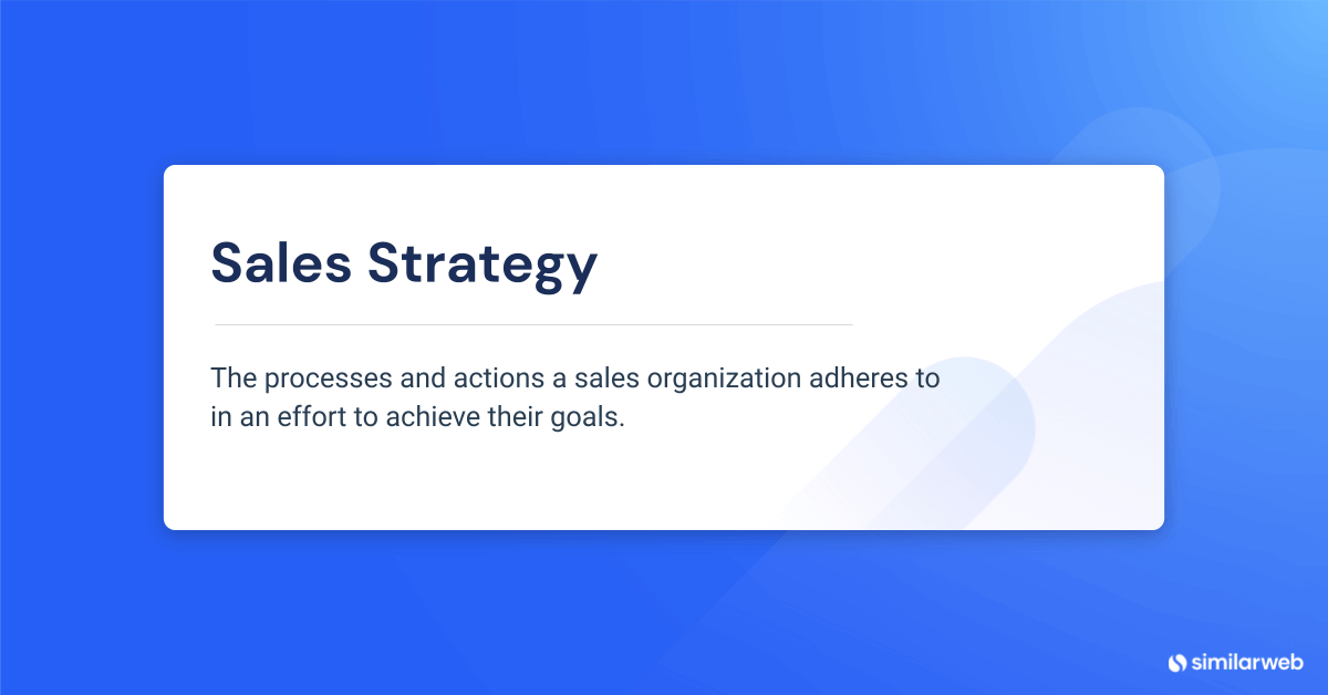 Sales strategy definition