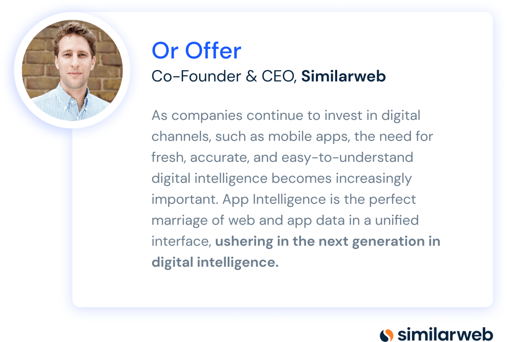 Or Offer, CEO Similarweb 