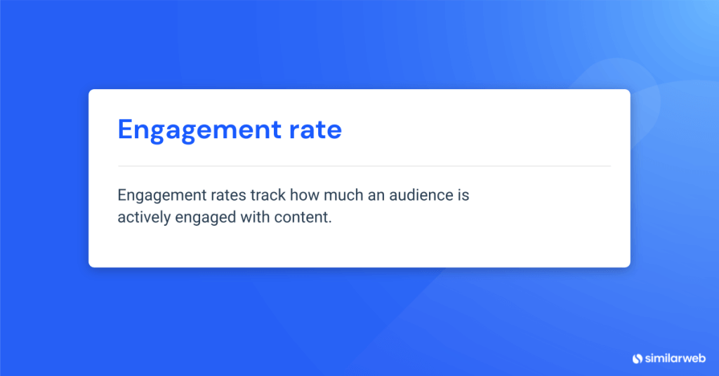 Engagement rate definition 