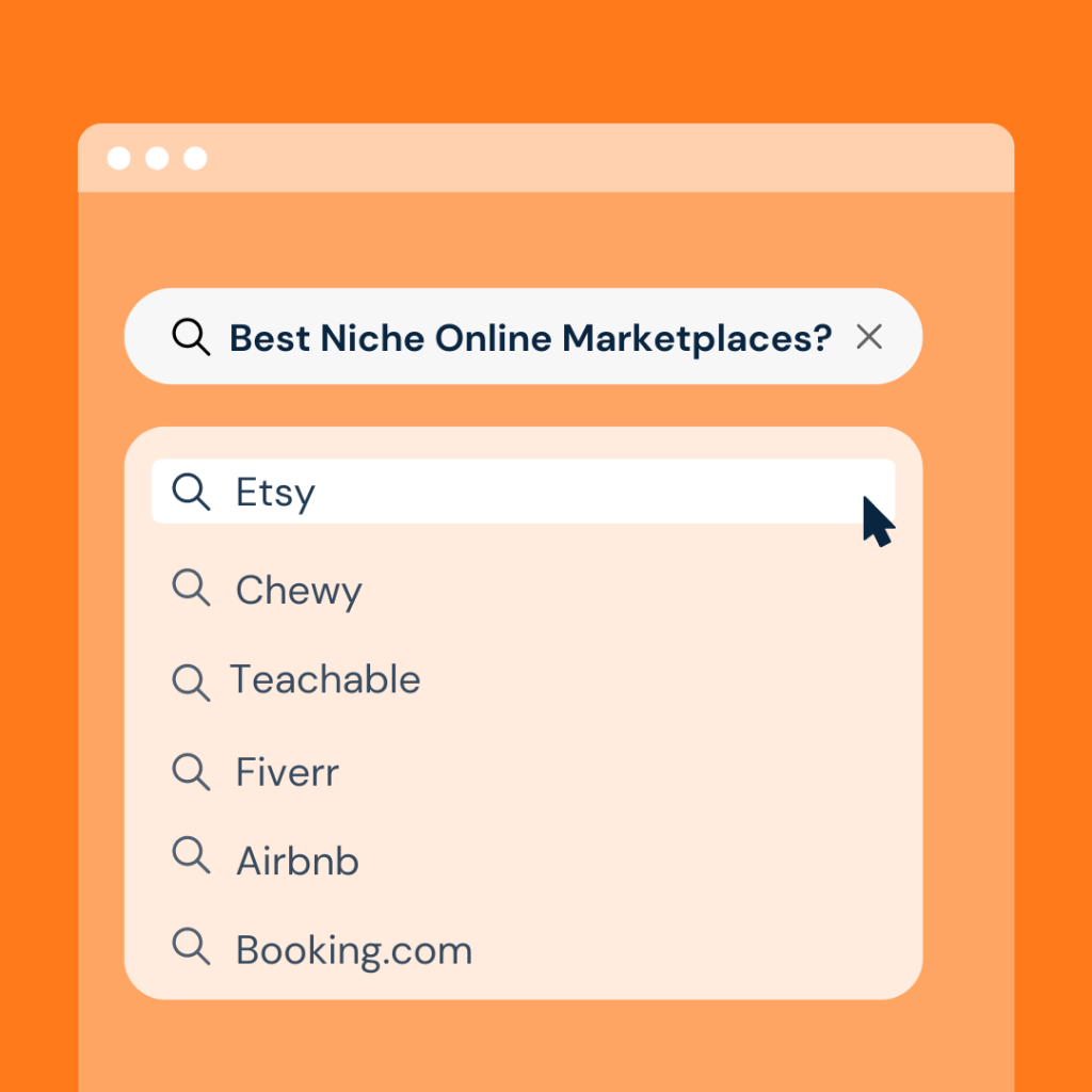 Niche marketplaces to check out.