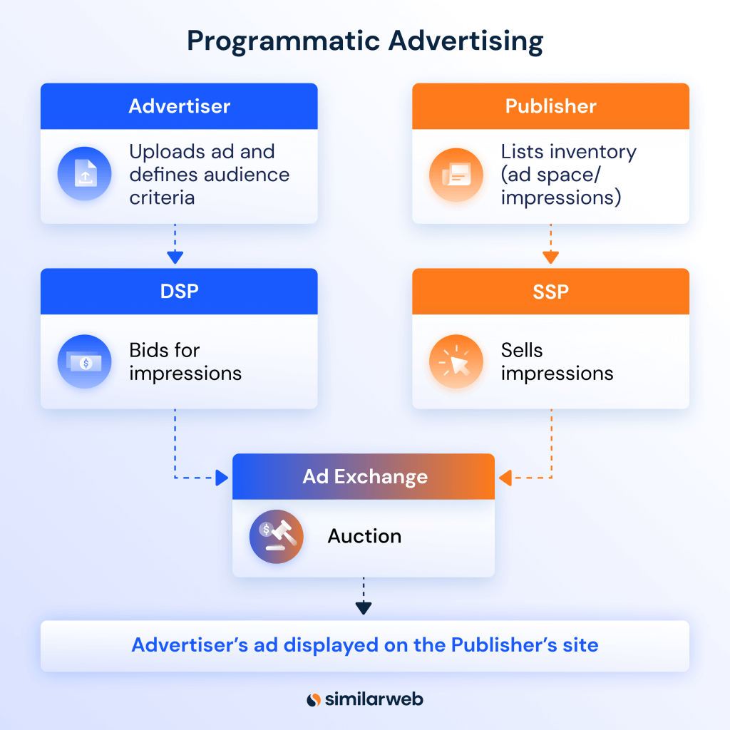 Programmatic Advertising Infographic.