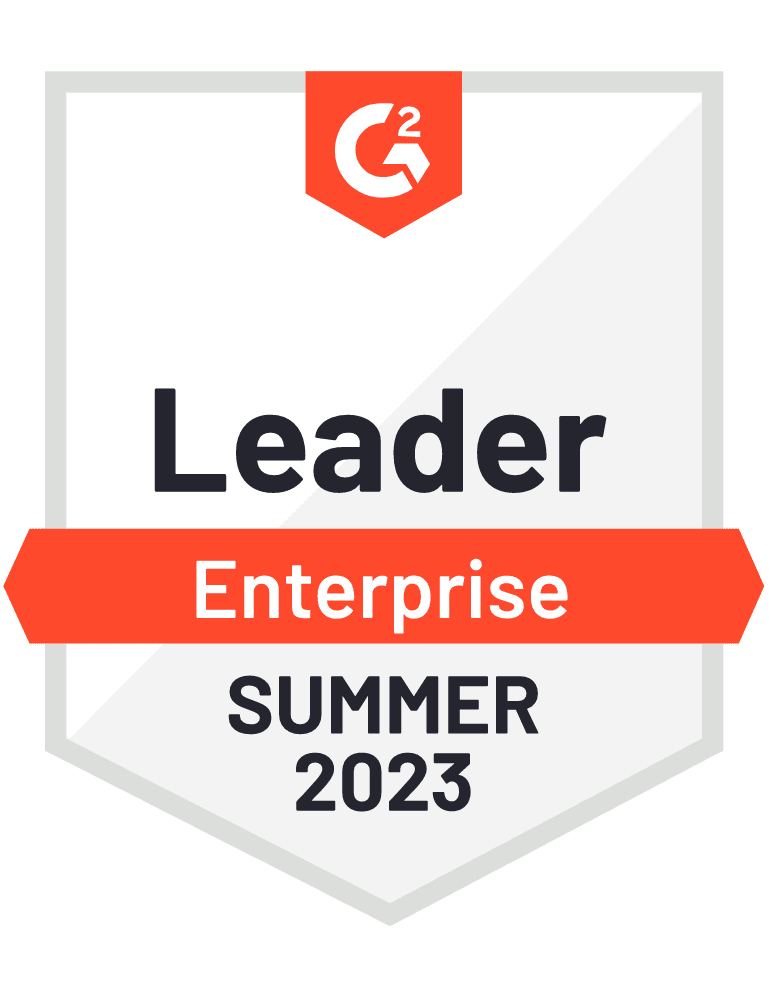 G2 Leader Enterprise Summer 2023