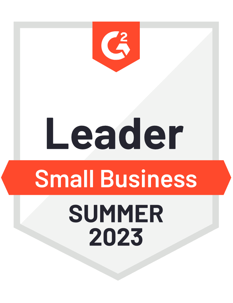 G2 Leader Small Business Summer 2023