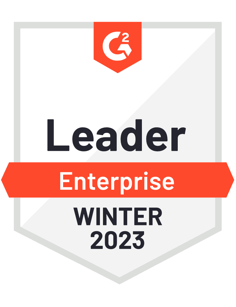 G2 Leader Enterprise Winter 2023