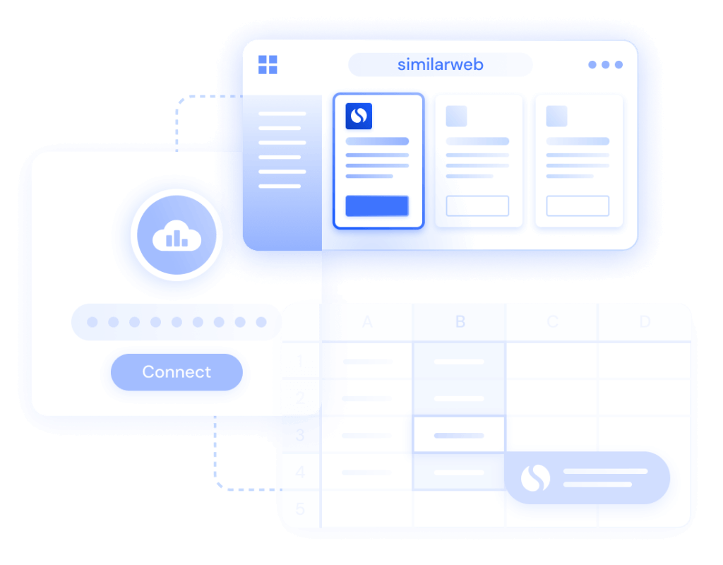 Install the Similarweb excel add-in