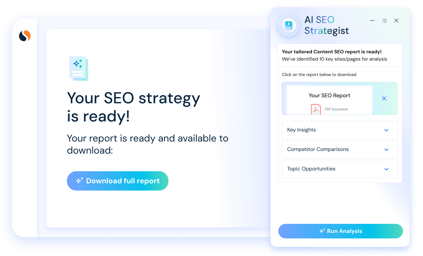 Your AI SEO strategy for content wins