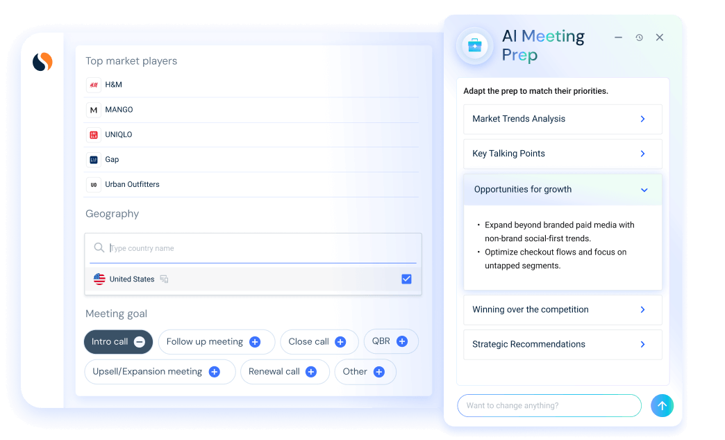 Bring growth opportunities into the conversation