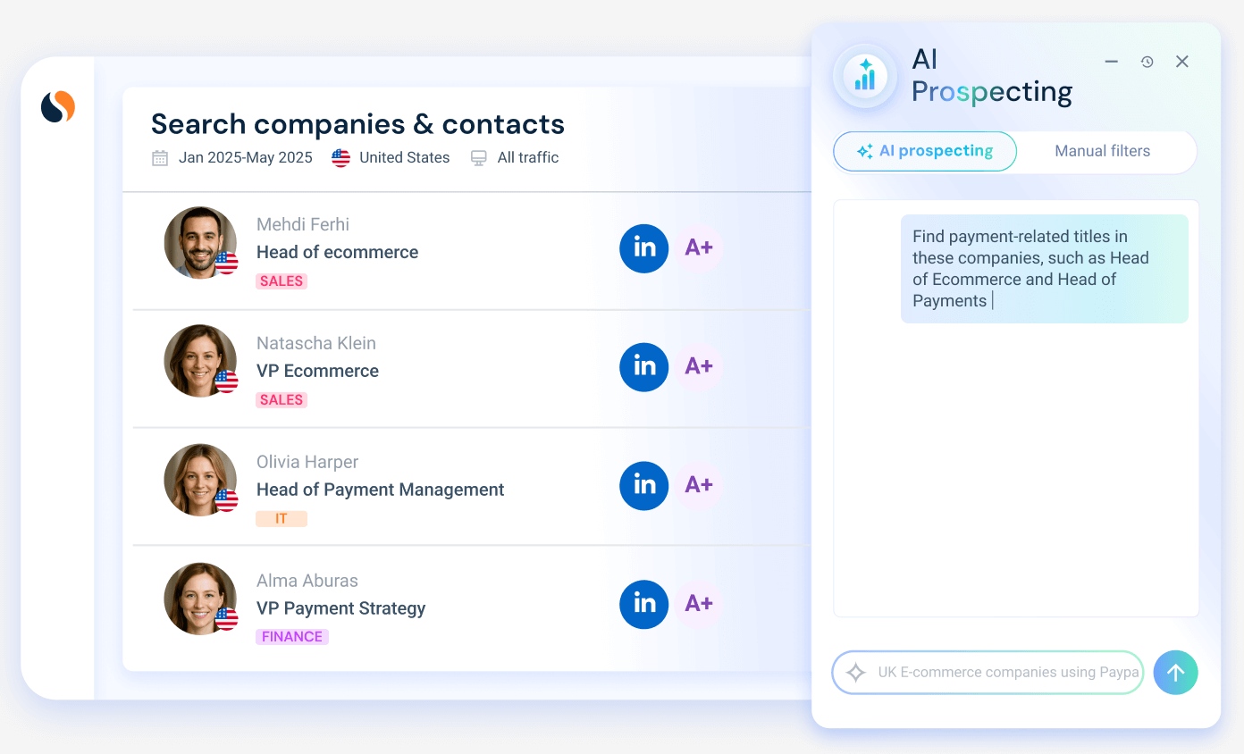 AI Prospecting Agent: Your AI Lead Gen Assistant | Similarweb
