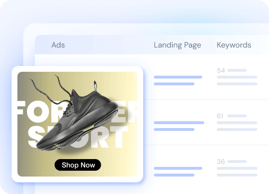 Ad Intelligence dashboard