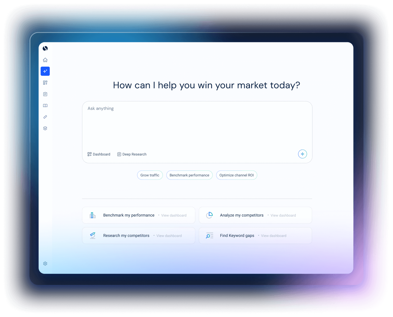 How can I help you win your market